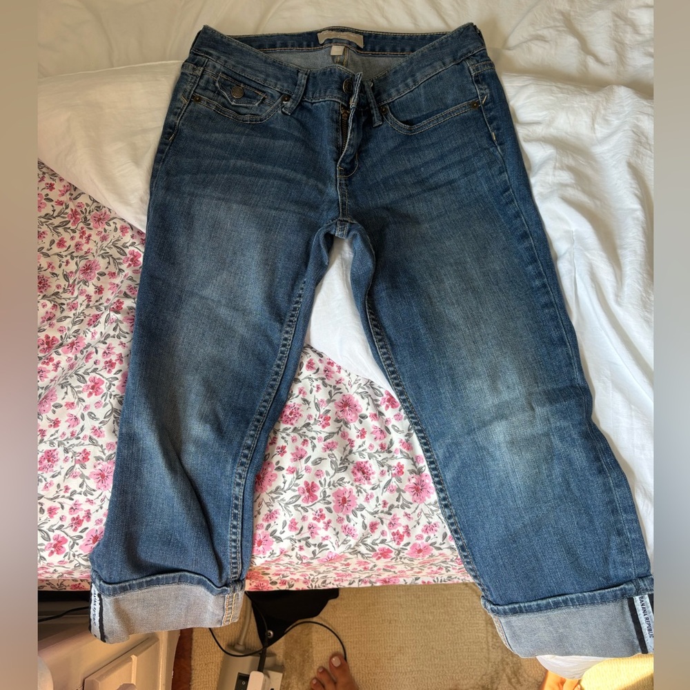 Denim Capri pants